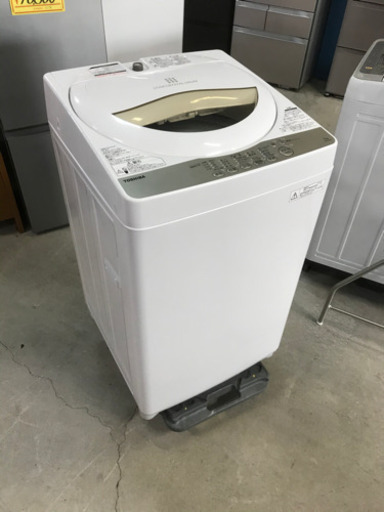 激安サービス品！東芝 全自動電気洗濯機 AW-5G3(W)