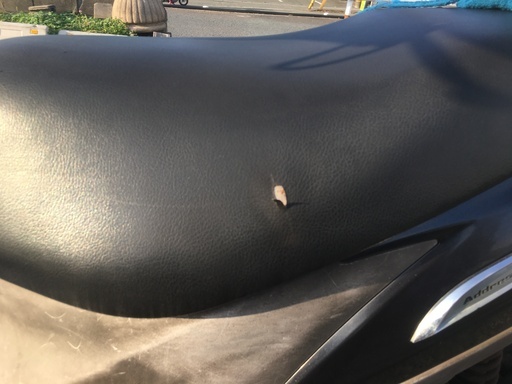 スズキ　アドレスV125G　グリップヒーター、リアボックス付き