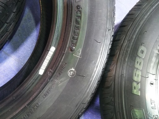 夏12インチ 軽トラック 軽1BOX 新車 4本 公道未使用【点検OK】ブリヂストン 145/80R12 LT エコピア R680 N