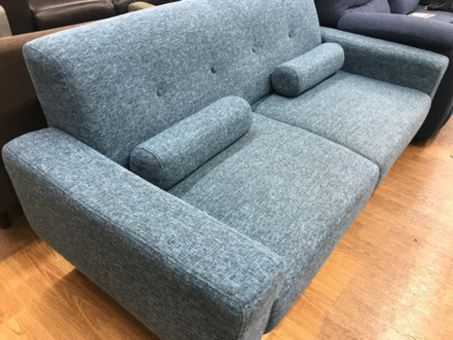 ２人掛けソファ【店頭取引限定】【中古品】1点限り早い者勝ち！