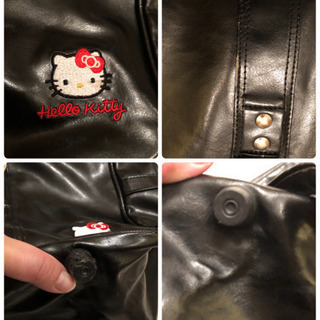 ハローキティ スクールバッグ(チャーム付き)の画像