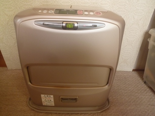 商談中、ミツビシ、ファンヒーター