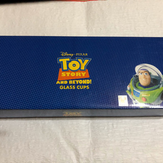 トイストーリーのバズ　グラス5個セットの画像
