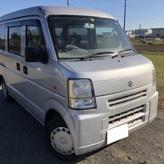 スズキ　エブリィ　車検２年つき　DA64V　軽バン　　H19年式...