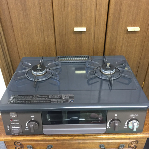 【パロマ】水無片面焼きガスコンロ 都市ガス用 IC-S37BM-L 2018年製