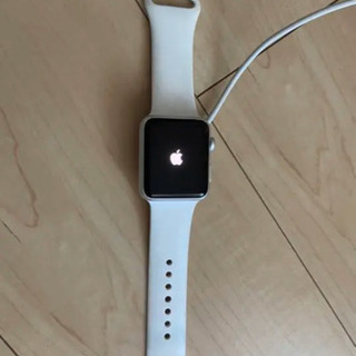 3月まで！Apple Watch シリーズ1 ホワイト　スポーツ...