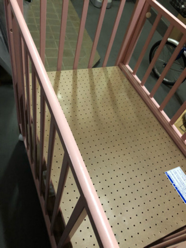 KATOJI ピンク色ベビーベッド お譲り致します‼︎