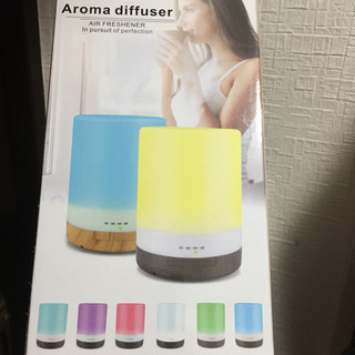 加湿器 リモコン 付き ライト アロマディフューザー