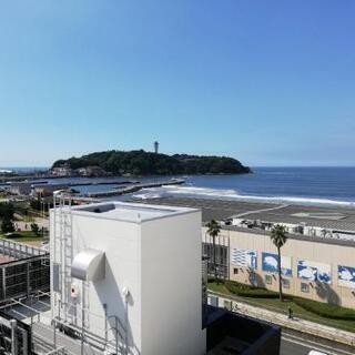 江ノ島と海が見えるＤＩＹ可の2LDK・片瀬江ノ島駅徒歩4分！の画像