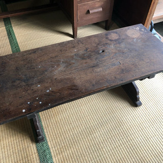 アンティーク 文台 ローテーブル ミシン台 インテリア 骨董