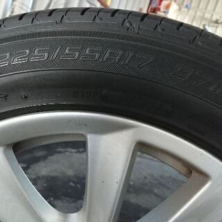 BMWホイル付 225 55 17 ４本