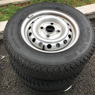引き取り限定❗️ダイハツ　ハイゼットカーゴ用　145R12  6PR