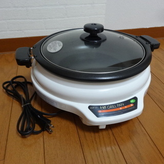 美品グリルパン　煮る焼く蒸す三役の画像