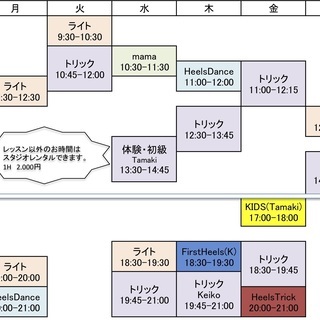 城東区のポールダンススタジオ CHATLURE-シャルーア-の画像