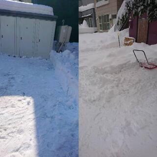 除雪作業、雪かき