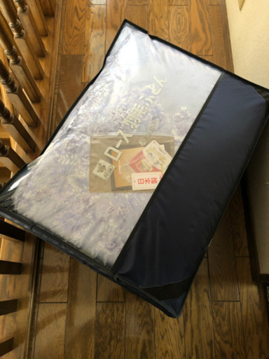 （決まりました）新品 京都西川 高級 羽毛布団 ダブル （ベッドも）