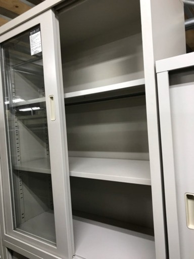 コクヨ 引き違い書庫 上下セット H212cm 中古