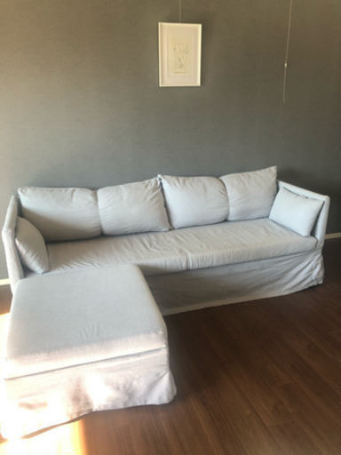 【値下げ】IKEA  イケア 3人掛けソファー 