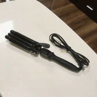【値下→500円】ウェーブアイロン　SALONIA