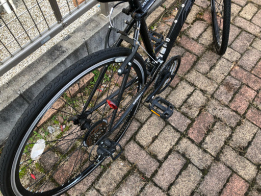 【値下げ】中古自転車 クロスバイク 18段変速