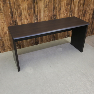 売り切れました2-2 【お新古市場】 軽トラック2時間貸出し無料！！【新古品】 【展示品】 バルバーニ ワークスタジオ DD-151 W1500  パソコンデスク ワークデスク ディープダーク 傷有り商品