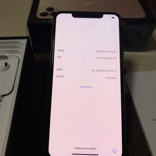 【未使用】iPhone11ProMax512GB GOLD 盗難...