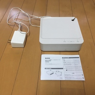 無印のBluetoothスピーカーの画像