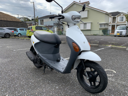スズキ レッツ4  50 cc 原付 スクーター  4スト 実動  書類 鍵あり 型式CA45A