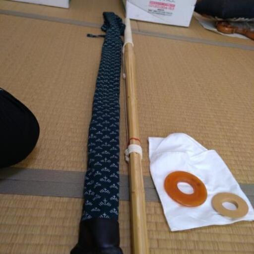 お話中　剣道　竹刀　袋　備品　光泉高校