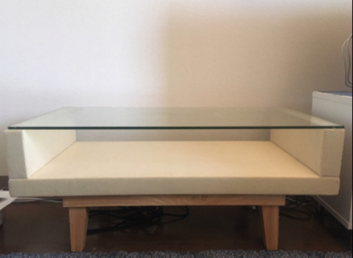 （美品）ガラステーブル