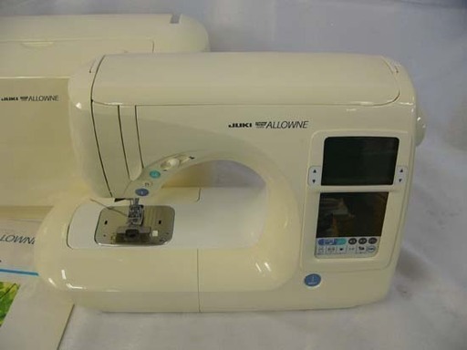 19K0271 45 JUKI/ジューキ 刺繍機付き コンピューターミシン new ALLOWNE 008N HZL-008N 中古