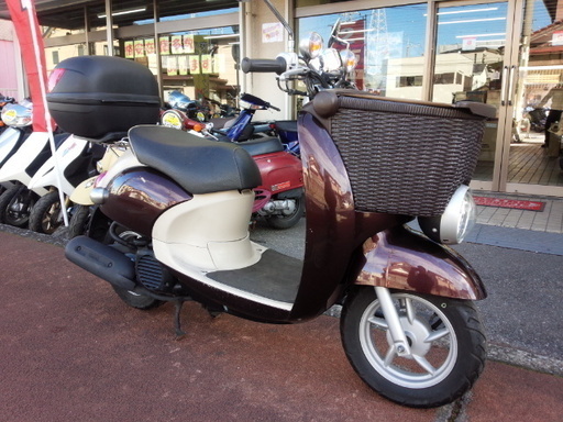 NO.3015　ビーノモルフェ（ＶＩＮＯ）　水冷４サイクル　フロントバスケット　ブラウンメタリック　☆彡