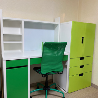 IKEA 学習机 タンスセット