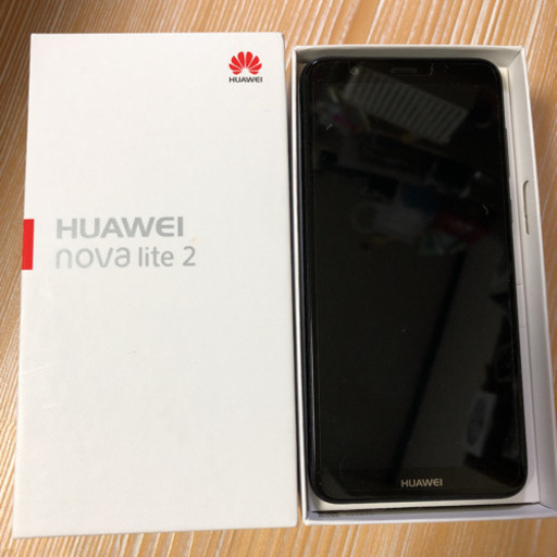 HUAWEI nova lite 2 ブラック 32 GB SIMフリー【値下げ】