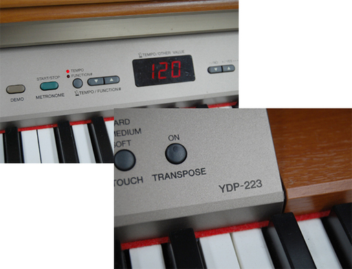 札幌市内近郊限定 YAMAHA ARIUS 電子ピアノ YDP-223 88鍵盤 チェリー調 椅子付き ヤマハ アリウス  ☆ Pay