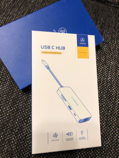 新品未使用★マイクロ　USBハブ