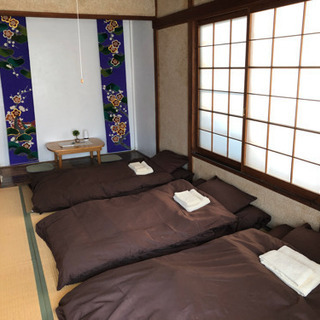 みんなでわいわい泊まれます！1軒まるごと宿泊できます。