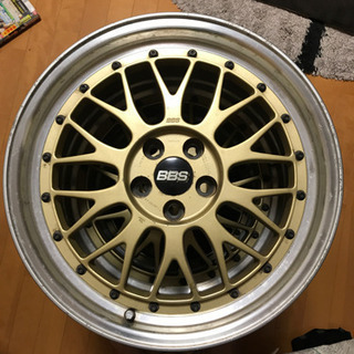 値下げ]]BBS LM090ゴールドPCD100 5穴 17インチ