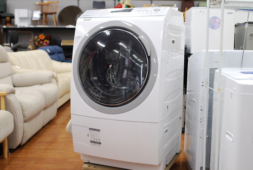【6ヶ月保証付】SHARP (シャープ) ドラム式洗濯乾燥機 ES-A210 2015年製