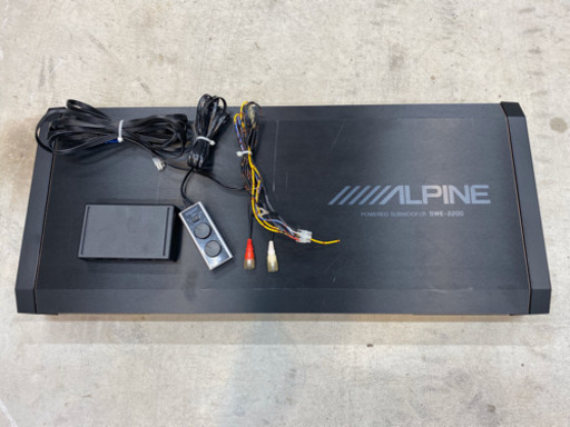 ALPINE SWE-2200  サブウーファー
