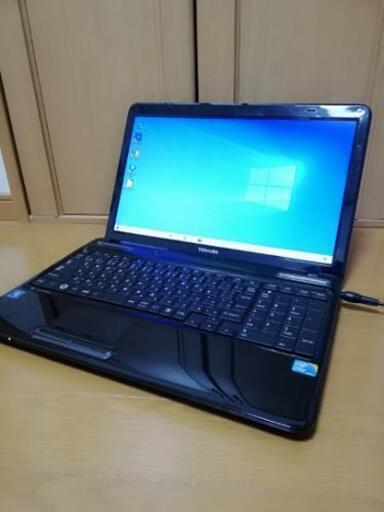 【破格ノートパソコン】すぐに使える　Windows10 無線LAN　Wi-Fi　PC 　TOSHIBA　東芝　DVD