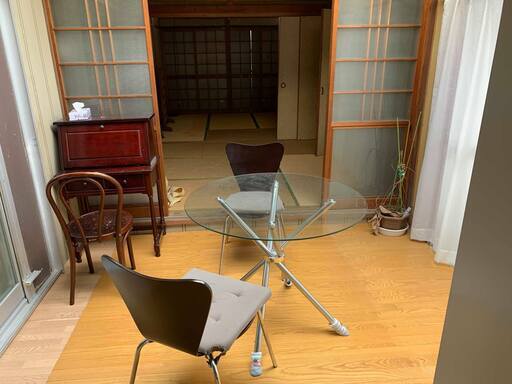 中古自然木目合板マット
