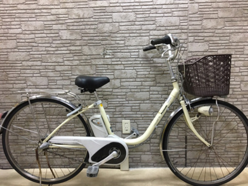 クリスマスSALE  東京23区配達無料  新基準  Panasonic パナソニック  ビビSS  3.1Ah リチウム  電動自転車 中古 26インチ