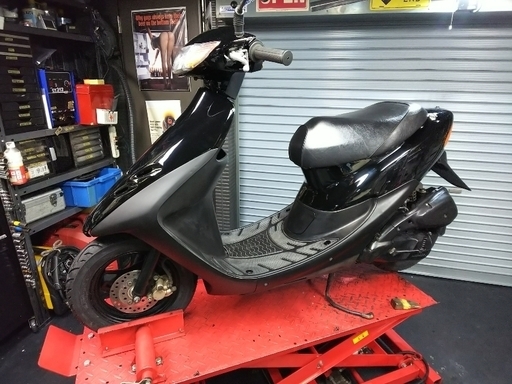 東京都板橋区からです　AF35　ライブディオ　外装&タイヤ前後新品！安心の整備済みでそのまま乗れます！　原付き　原チャリ　50cc　スクーター