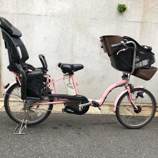 パナソニック　電動自転車　三人乗り　子供乗せ