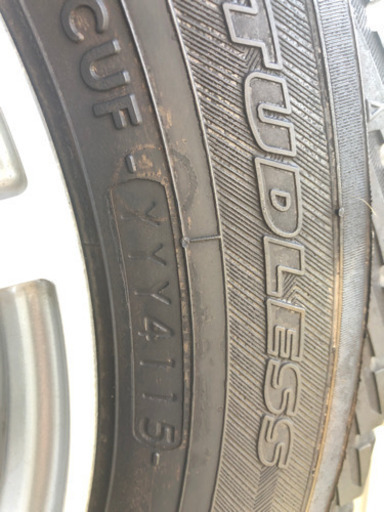 スタッドレスタイヤ ホイル付き155/65R13