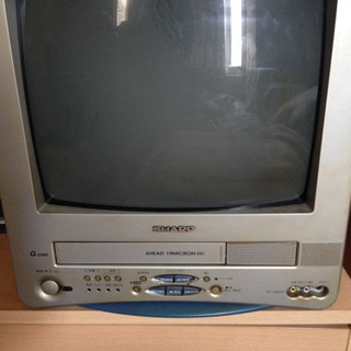 【取引終了】SHARPテレビデオ