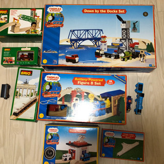 トーマス木製レール、プラスブリオ付き