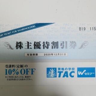 株主優待券tac