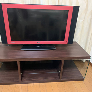 《値下げしました！》32インチ液晶テレビ & テレビ台 引き取り...